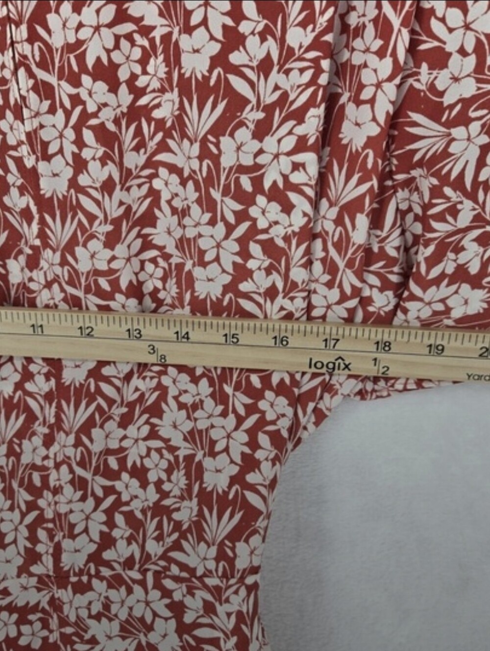 Lauren Ralph Floral Red Dress - Picture 12 of 13